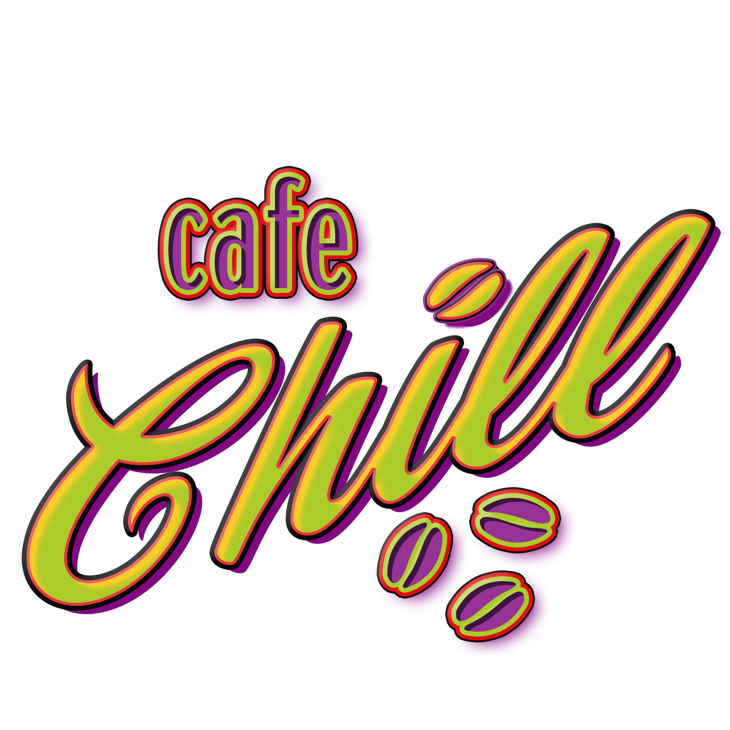 Chill out logo Royalty Free Vector Image - VectorStock